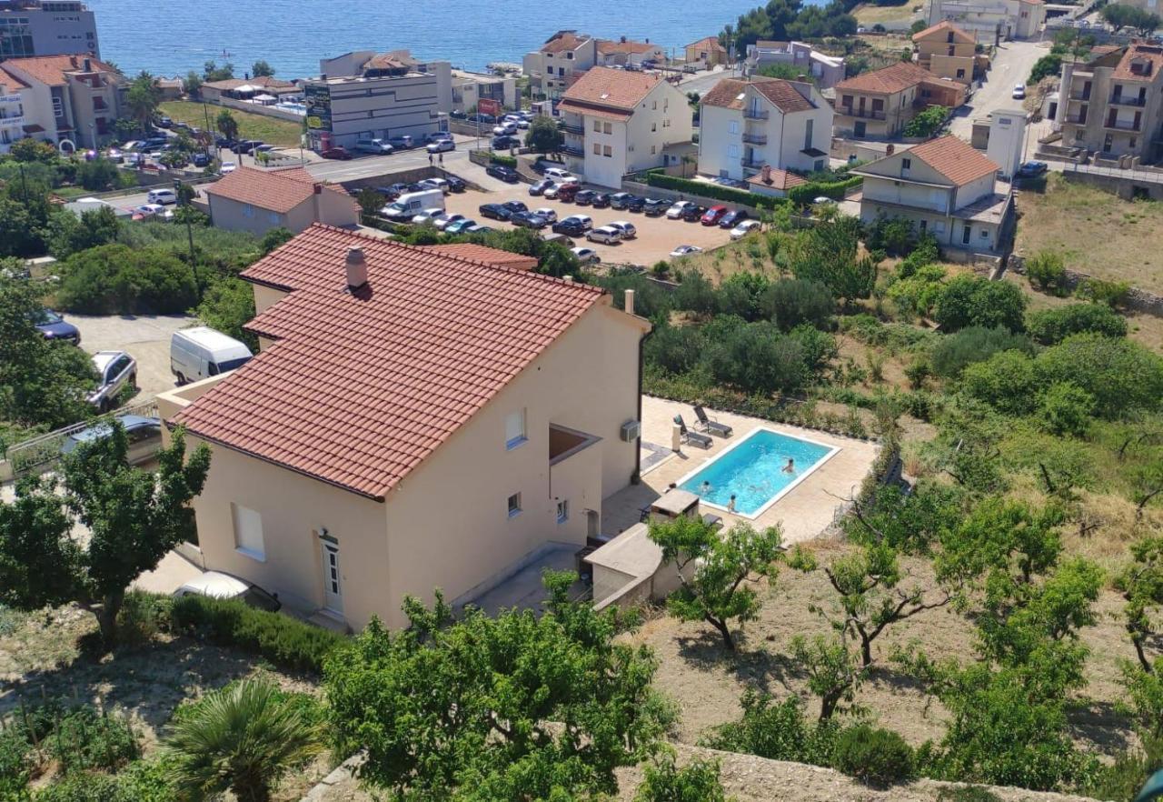 Appartamento Magi House With Pool Podstrana Esterno foto